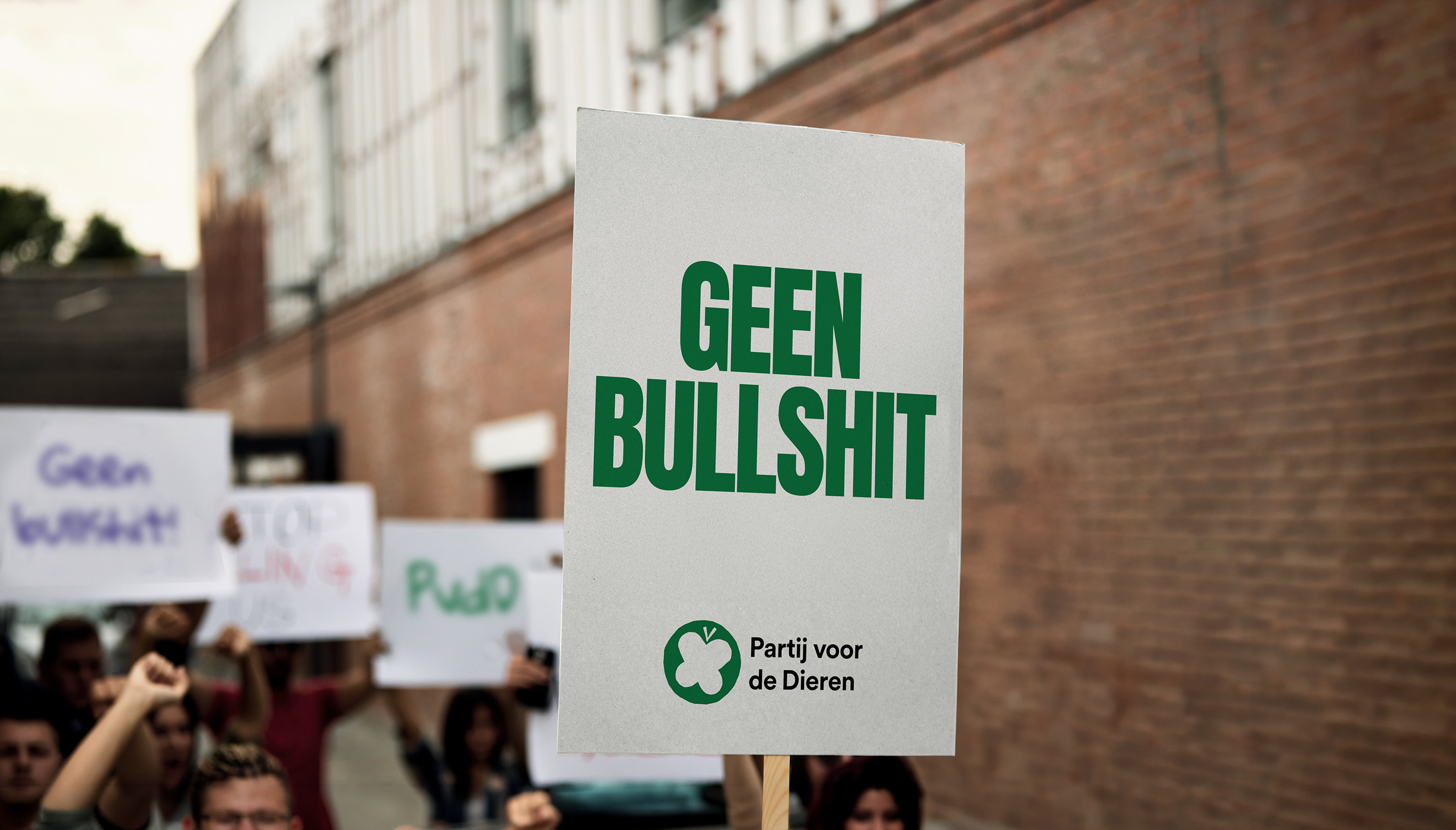 GEEN BULLSHIT voor Partij voor de Dieren