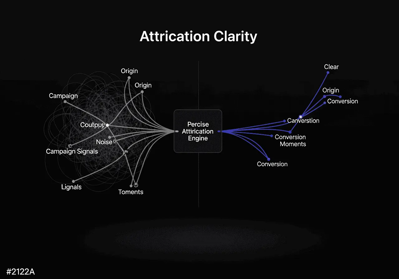 Ilustración Growth Origin — marketing con IA y datos B2B