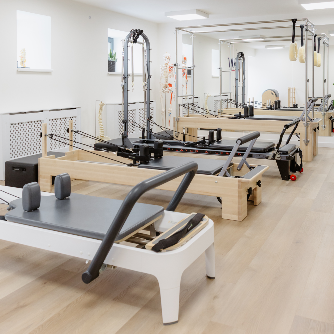 Pilates stroje v štúdiu Flow Pilates