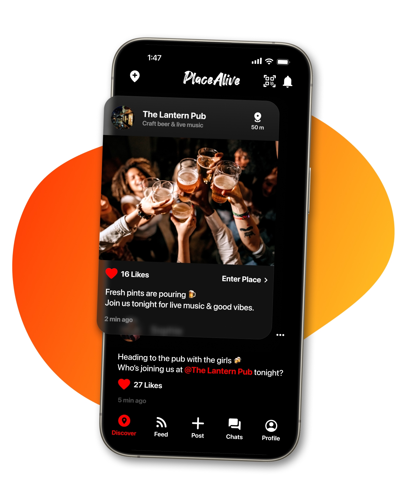image of mobile device showing game interface