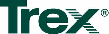 Trex brand logo wordmark with stylized green text and registered trademark symbol.