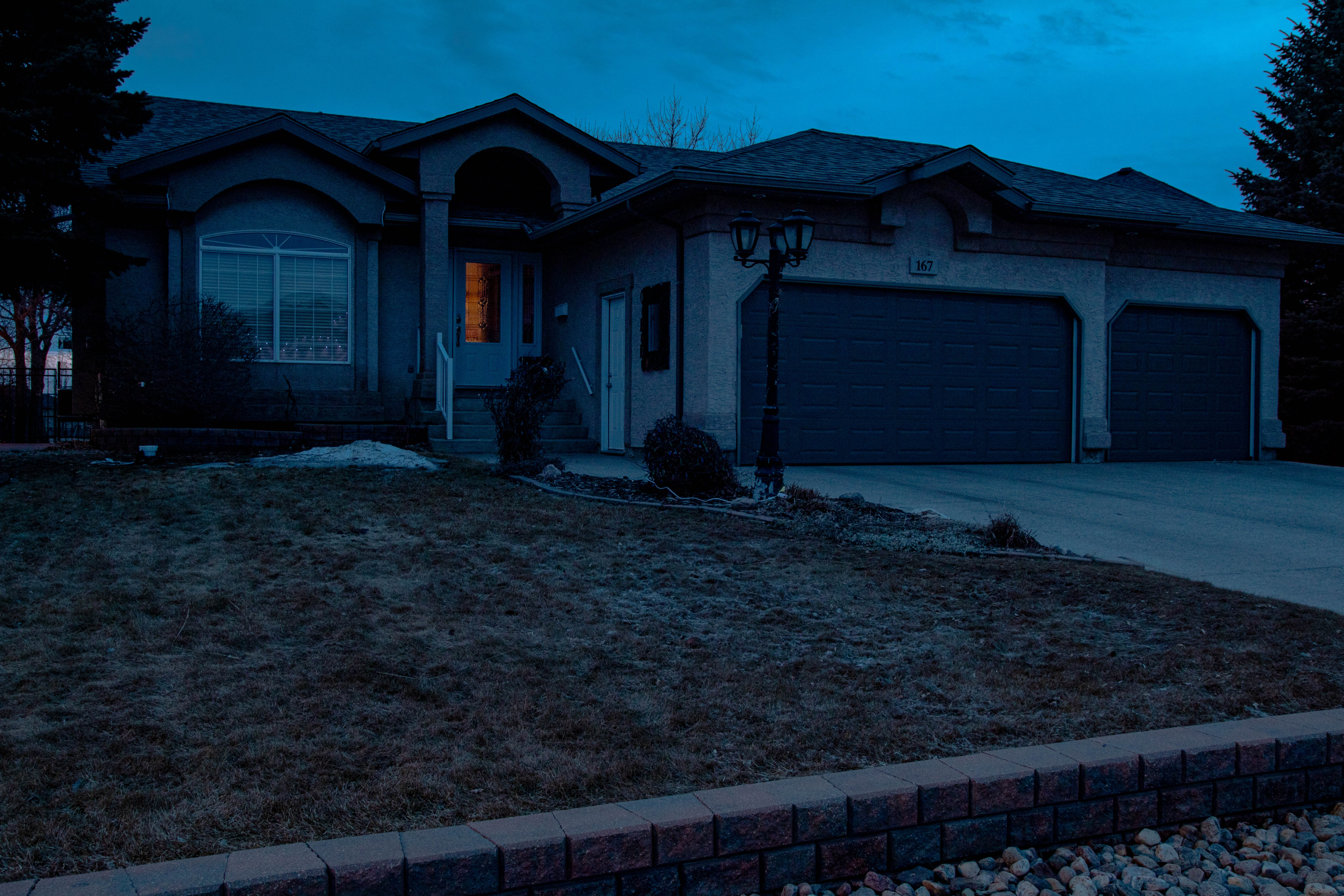 Before permanent lighting installation