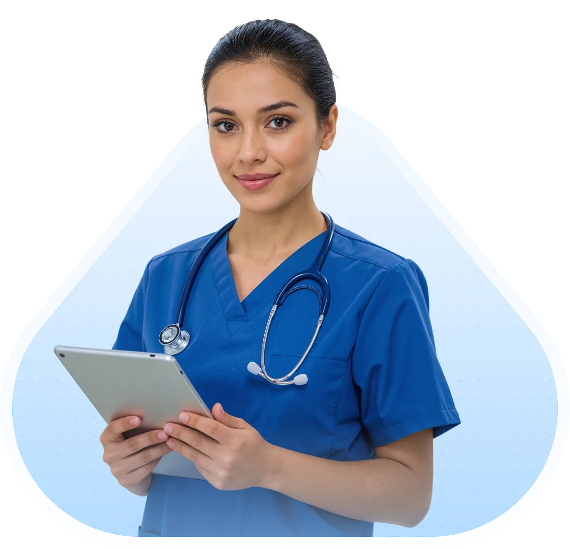 Imagem de um médico iniciando a carreira com auxílio da Amigo Tech