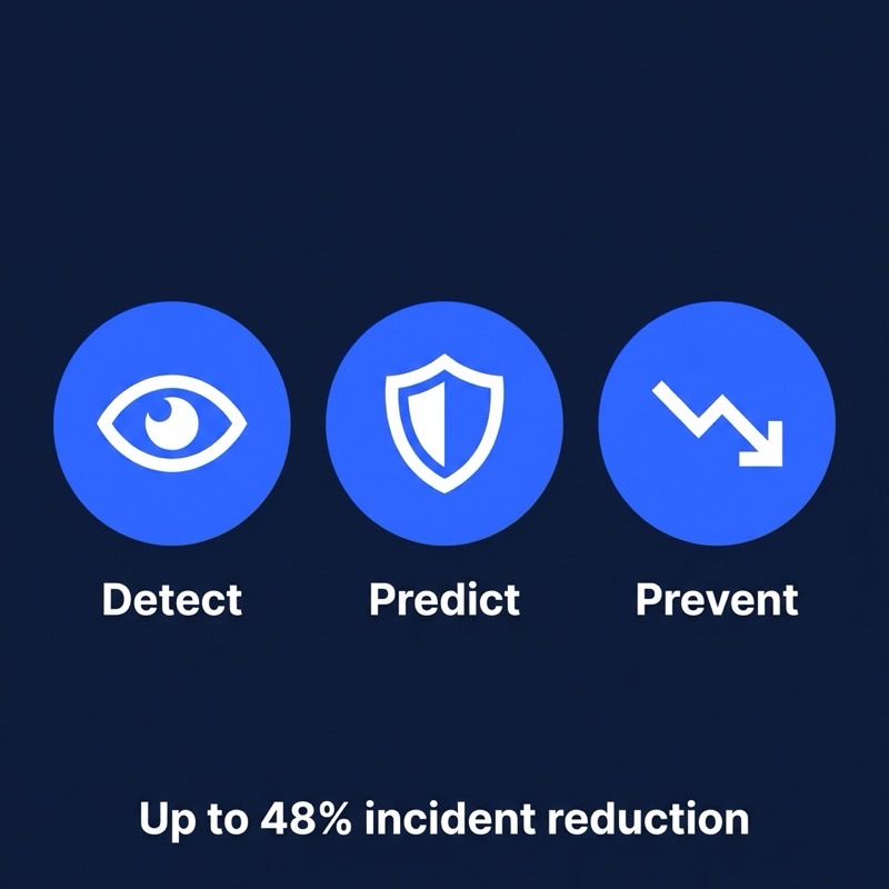 AI safety monitoring: Detect, Predict, Prevent