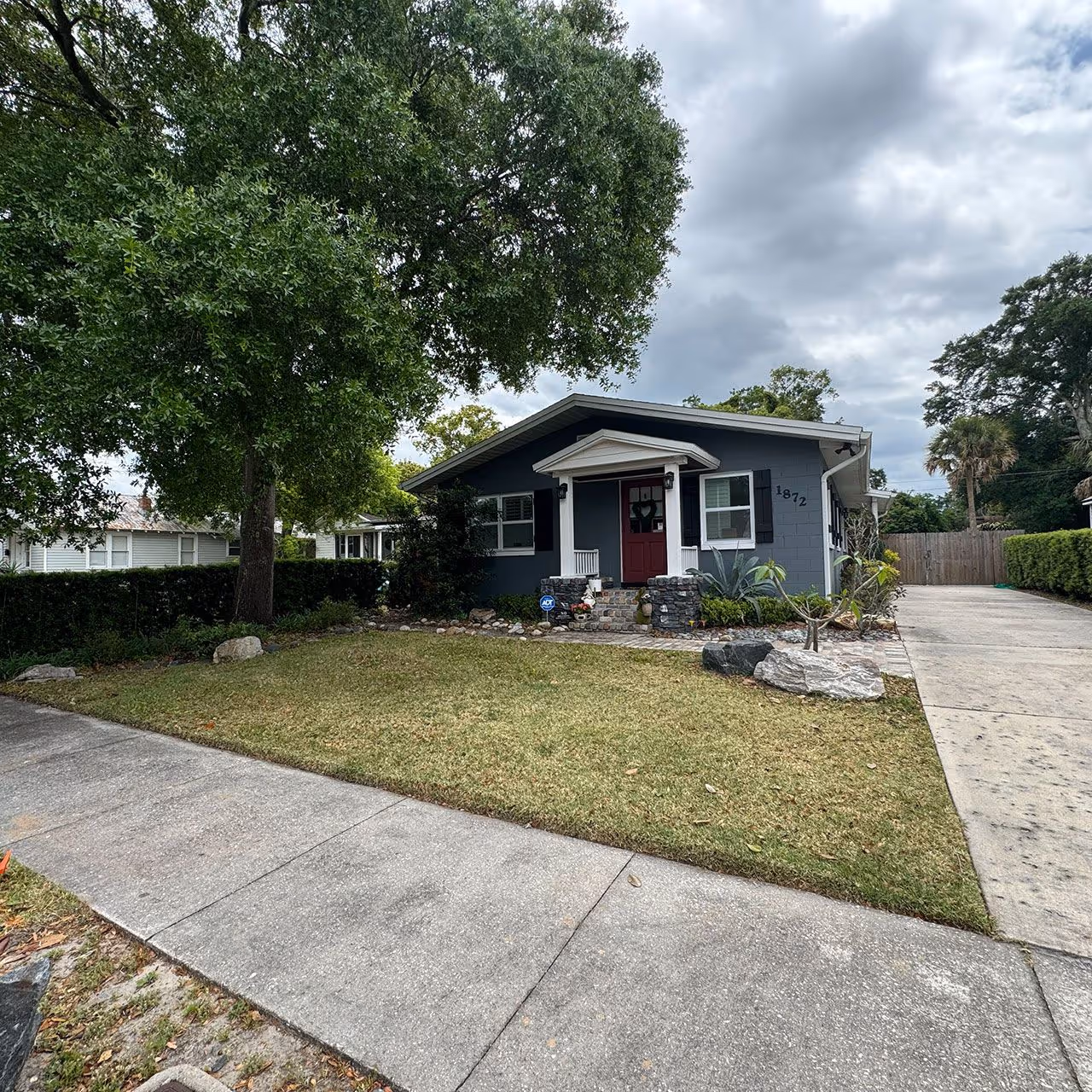 residential lawn care and mowing service by First Responders Land Care