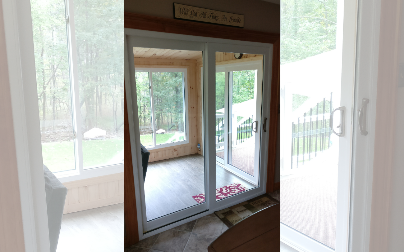 New patio doors in Altoona, PA.