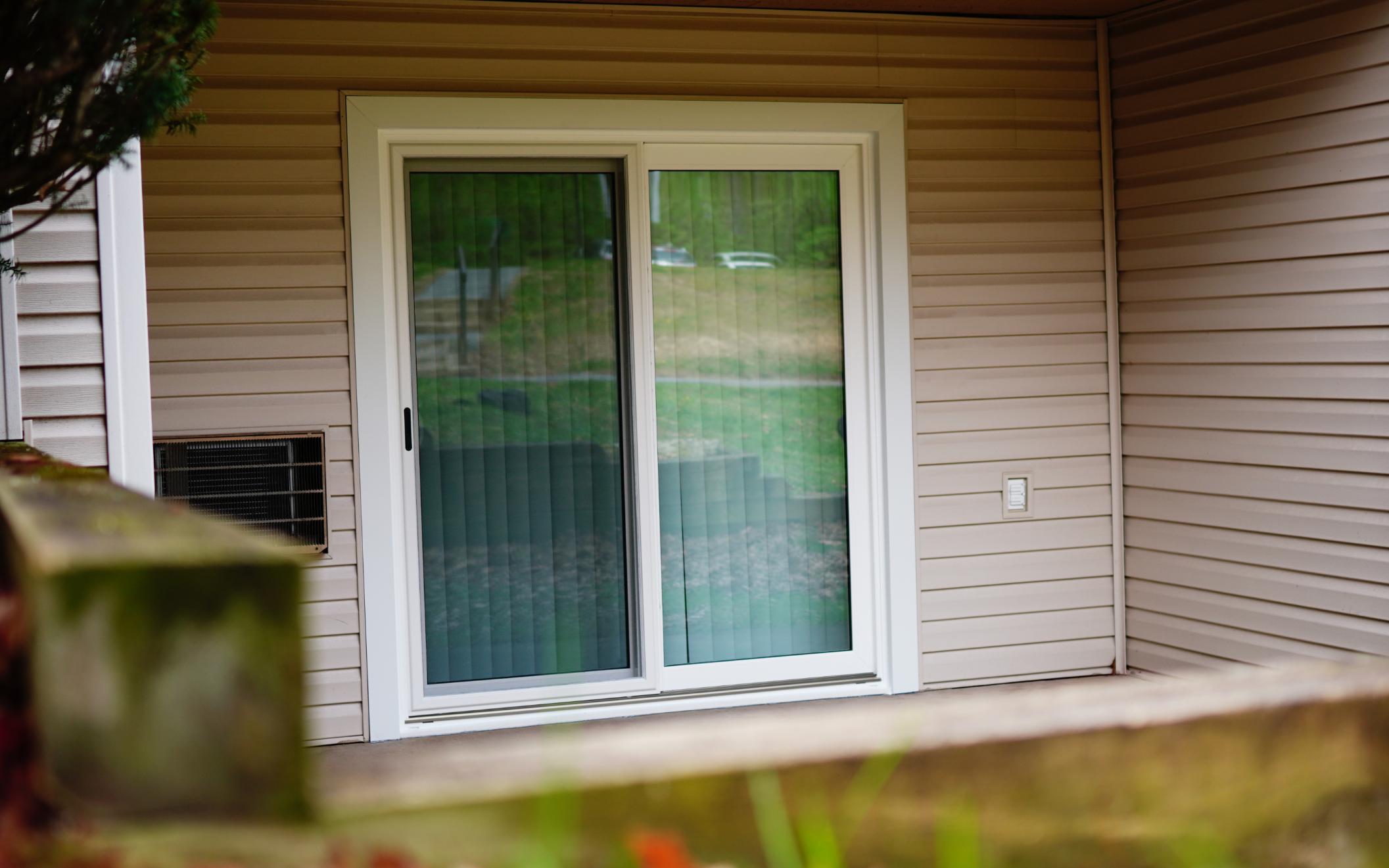 Installation of two new patio doors in Altoona, PA.