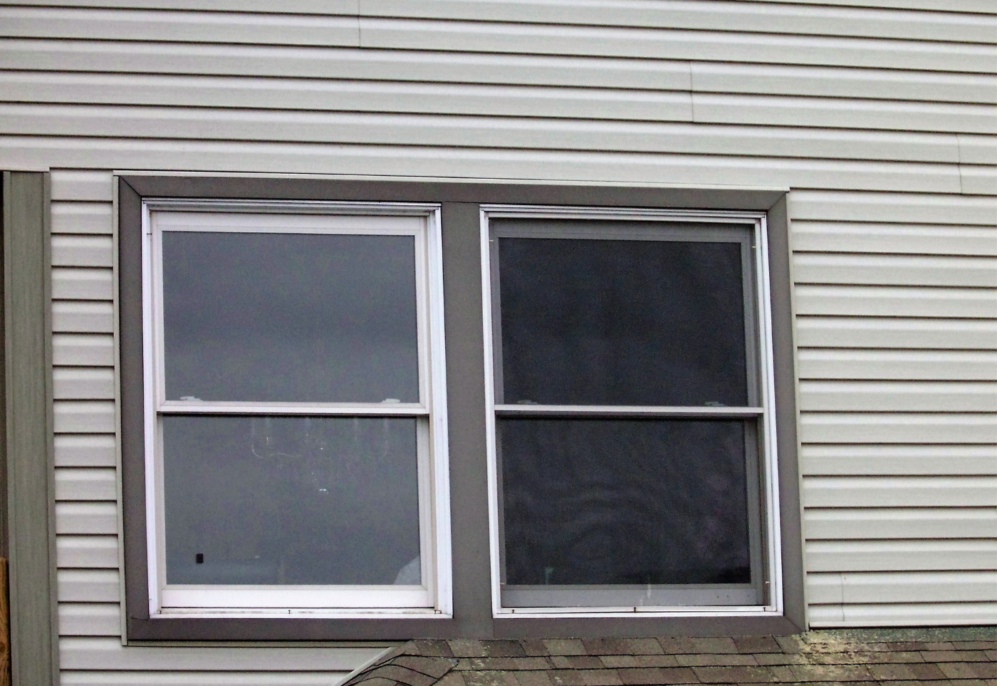 A new bay window installation done in State College, PA.