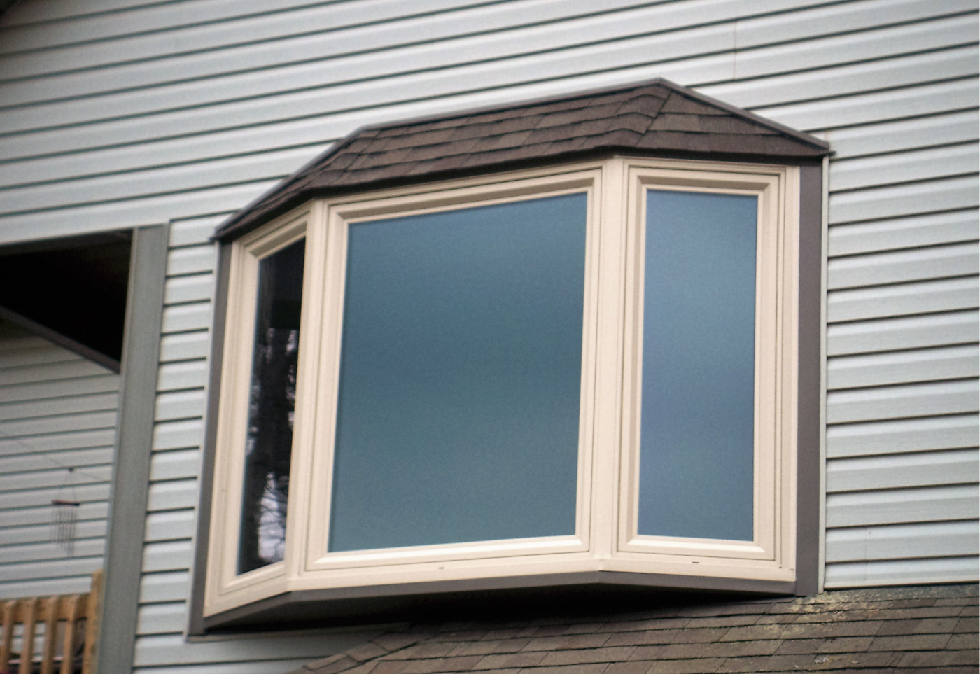 Replacement of a bay window in Clearfield, PA.