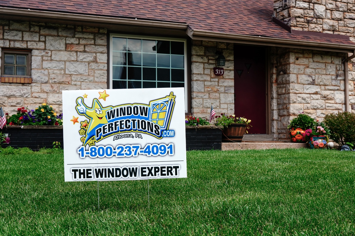 Completed Window Perfections replacement window project
