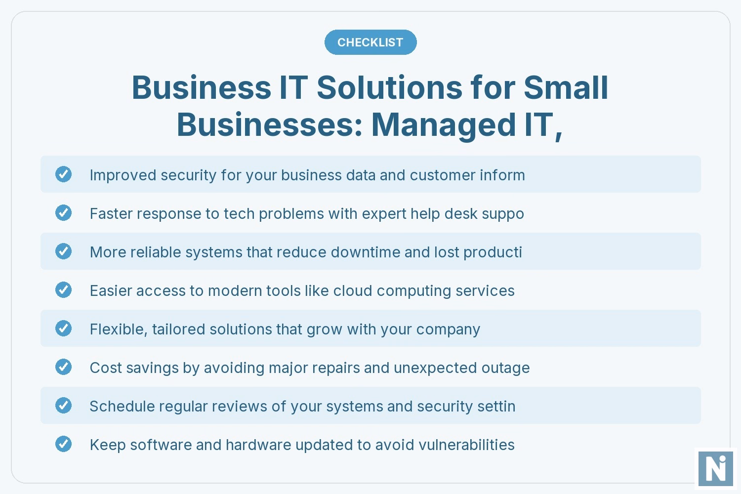 Business IT Solutions for Small Businesses: Managed IT,