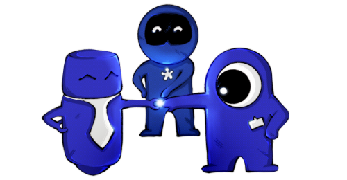 Solutions2Share Mascot — We Are One Team