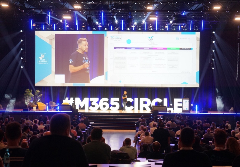 M365 Summit Mainz — Konferenzsaal mit Teilnehmern