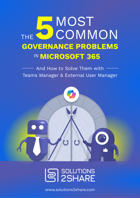 The 5 Most Common Governance Problems in Microsoft 365 eBook
