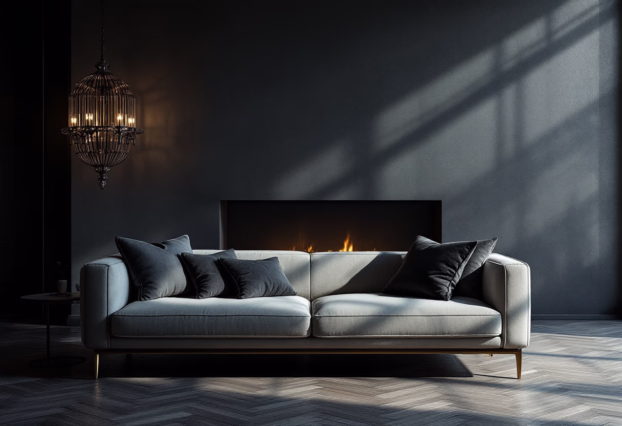 image of recent living room design project
