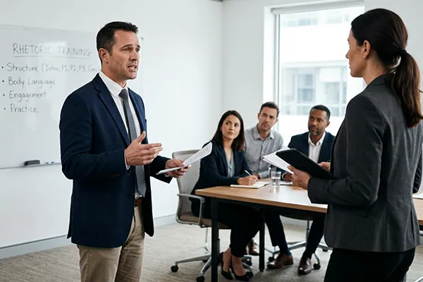 Rhetoriktraining für Führungskräfte und Teams mit Doris Bogendörfer