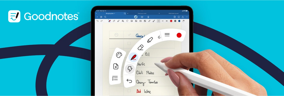 New! Everything you can do with the Apple Pencil Pro in Goodnotes