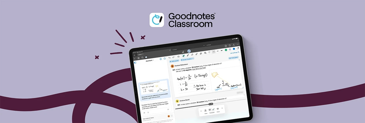 New in Goodnotes Classroom: Give your students personalized support with Goodnotes AI