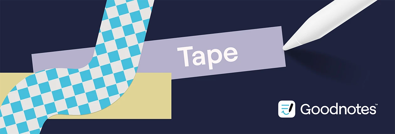 Design at Goodnotes: The Story Behind the Tape Tool