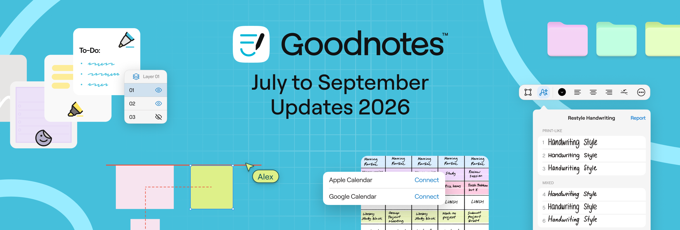 What’s new in Goodnotes: July - September 2026