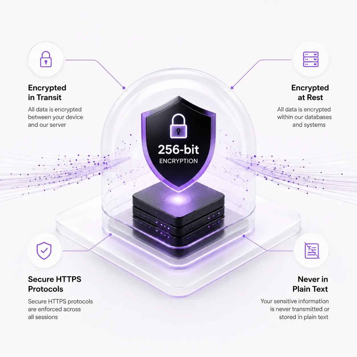 Bank-Level Encryption