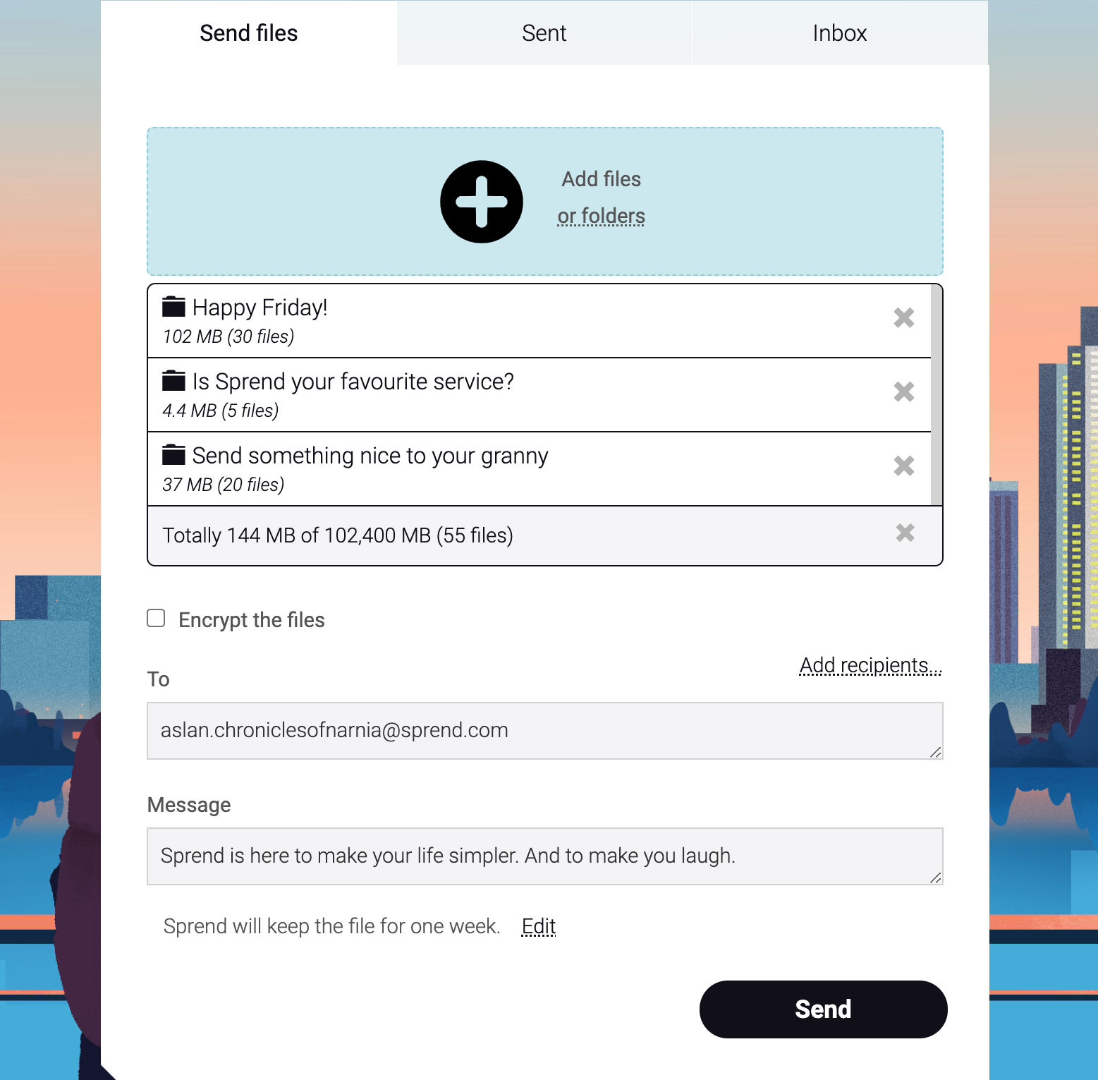 New feature alert: “Folders in folders”