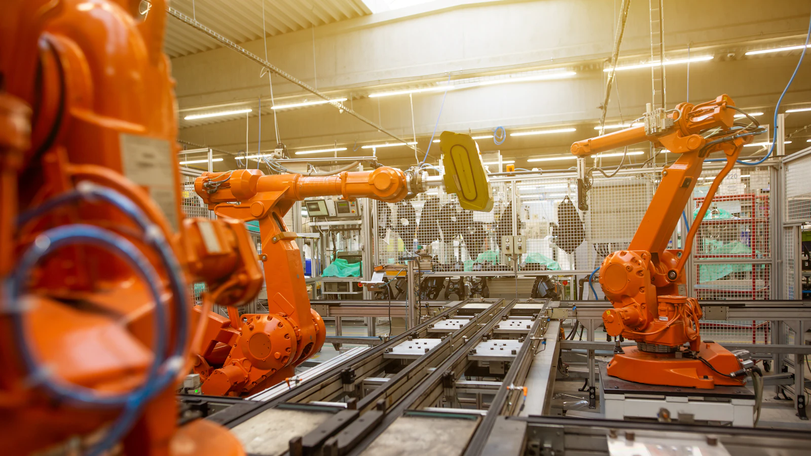 Usine aux machines oranges, industrialisation de l'IA
