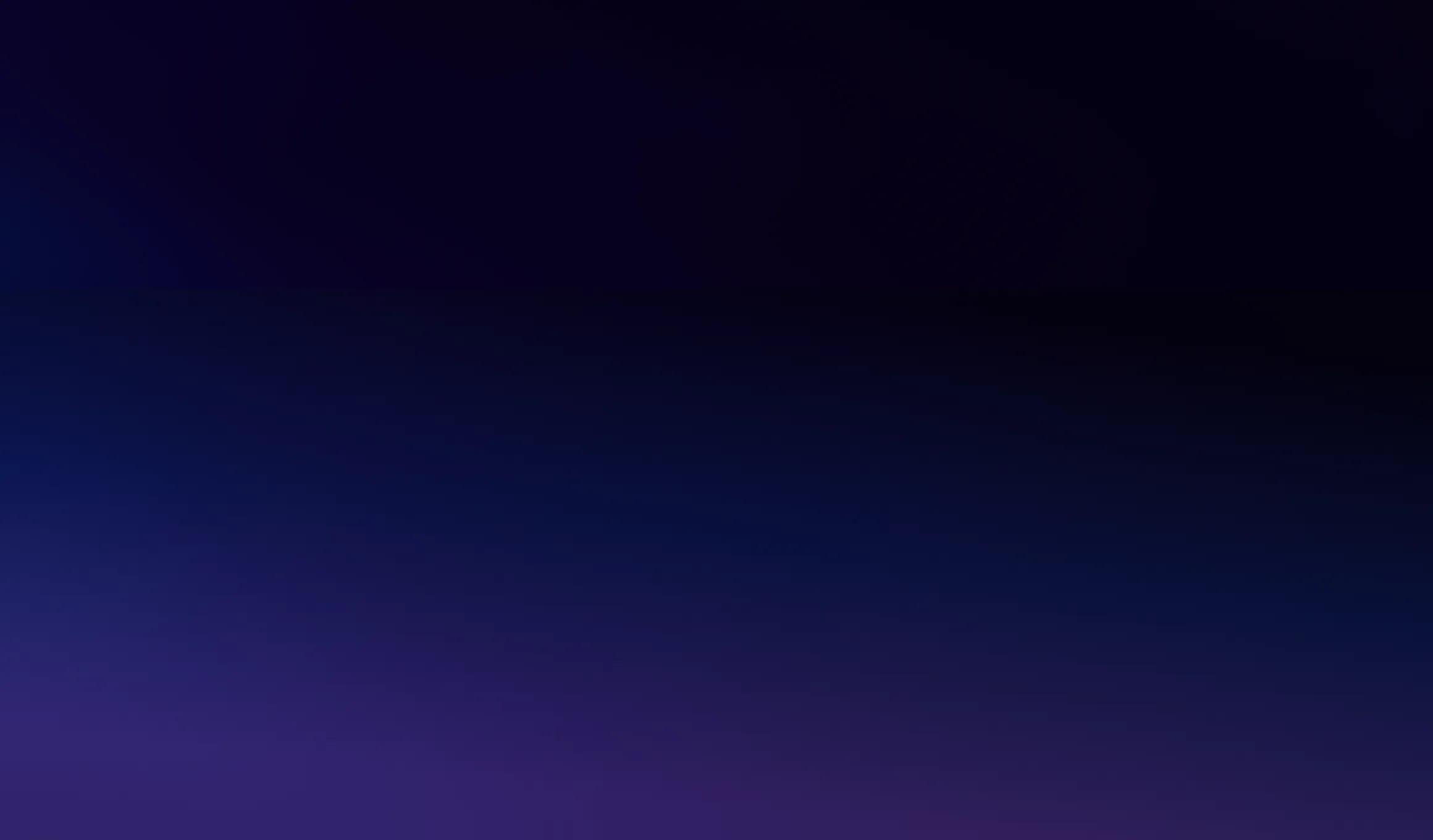 Gradient background transitioning from dark purple at bottom to black at top.