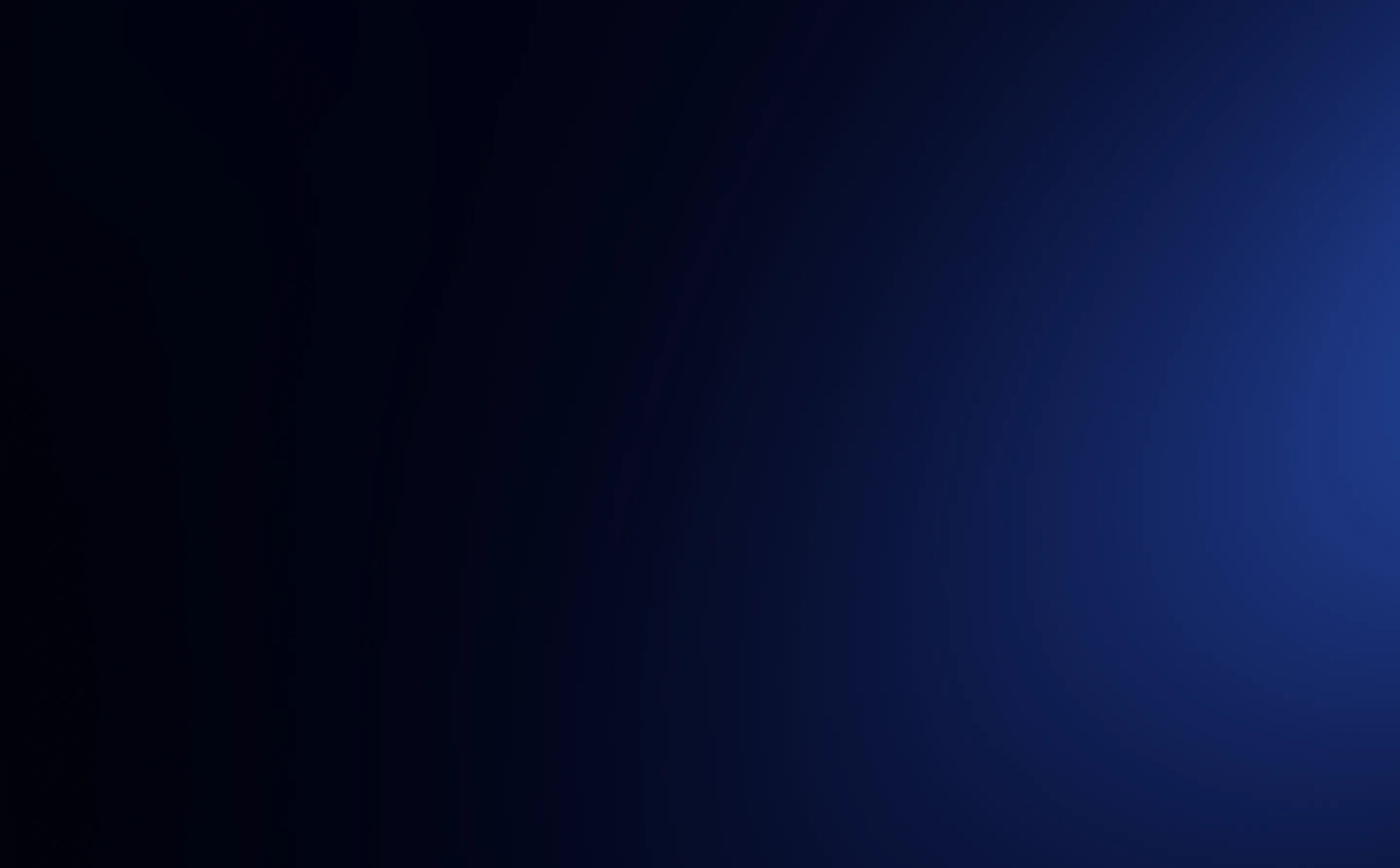 Gradient background with dark blue on the left fading to lighter blue on the right.