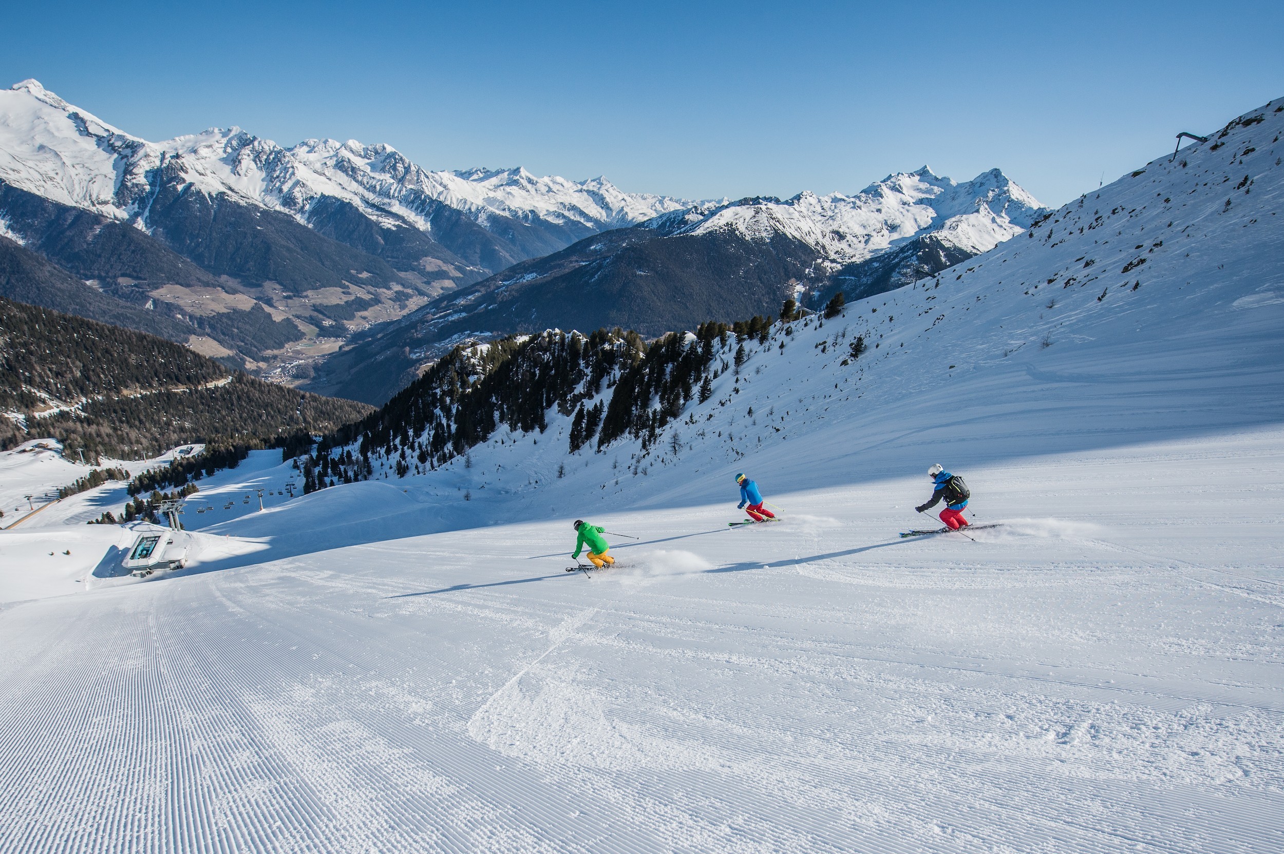 Speikboden ski resort Ahrntal valley