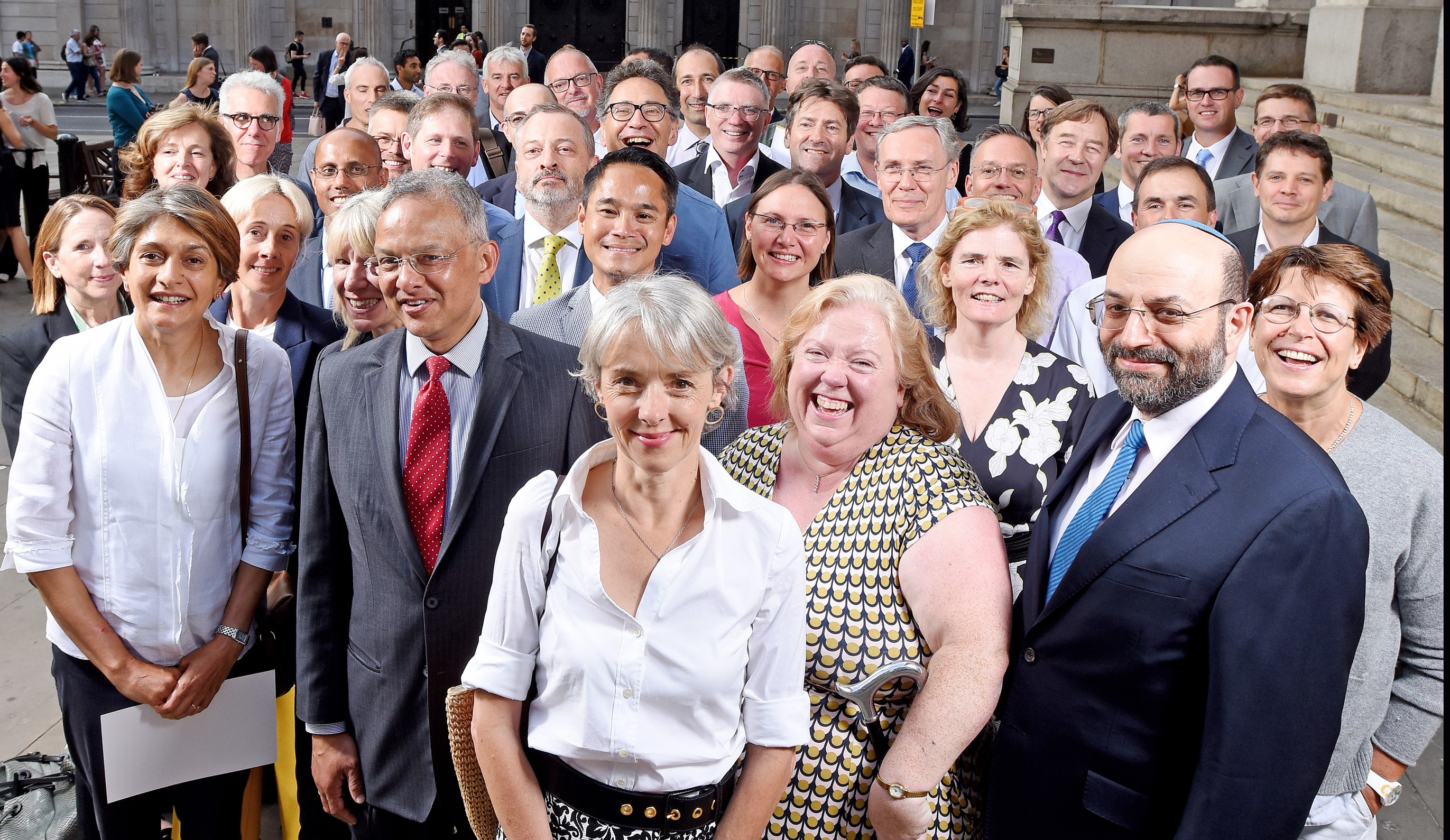 Now Teach 2017 cohort graduation photograph.