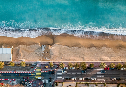 Ville de Cannes autour de l'Hôtel Lepoussin.