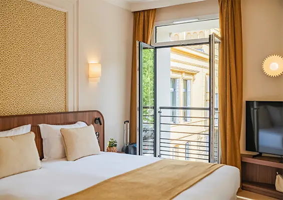 Chambre supérieure Hôtel Lepoussin