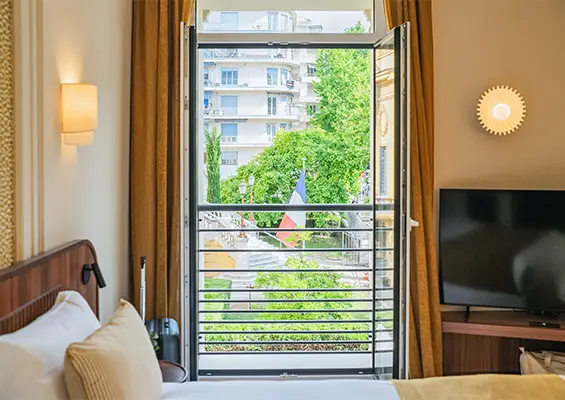 Chambre supérieure avec vue Hôtel Lepoussin Cannes