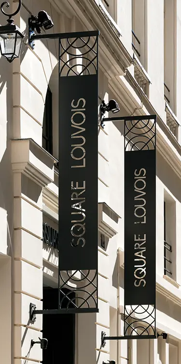 Facade of the Square Louvois Paris hotel