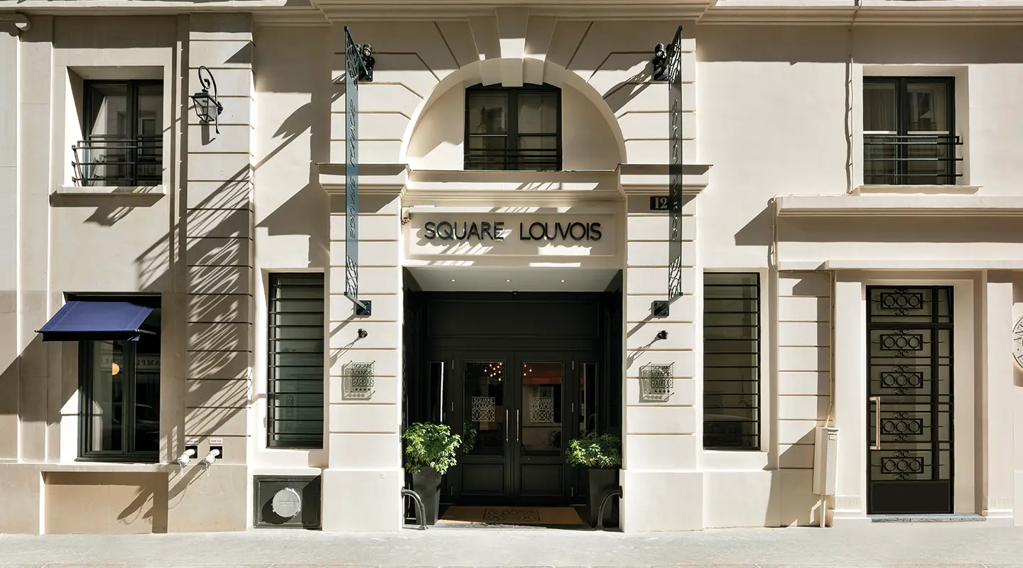 Facade of the Square Louvois Paris hotel