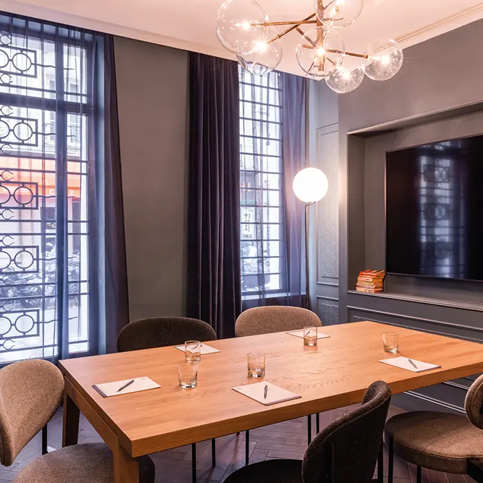 Executive Committee seminar room at the Hotel Square Louvois Paris
