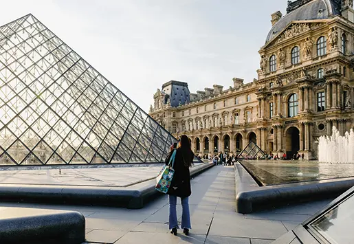 Louvre Museum in Paris