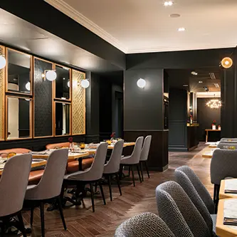 Salle de petit déjeuner hôtel square louvois paris