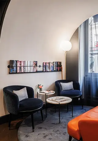 Business corner dans l'hôtel Square Louvois