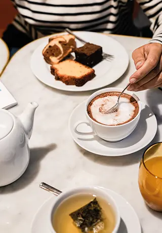 Collation à l'hôtel square louvois