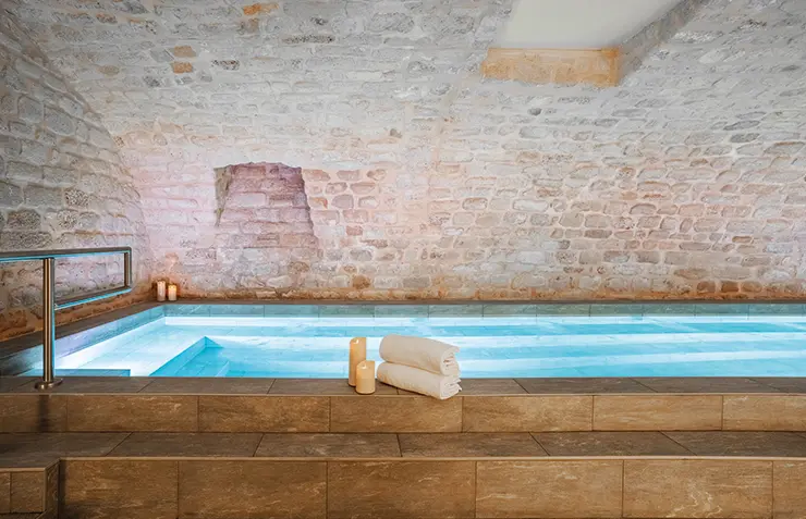 piscine hôtel square louvois paris