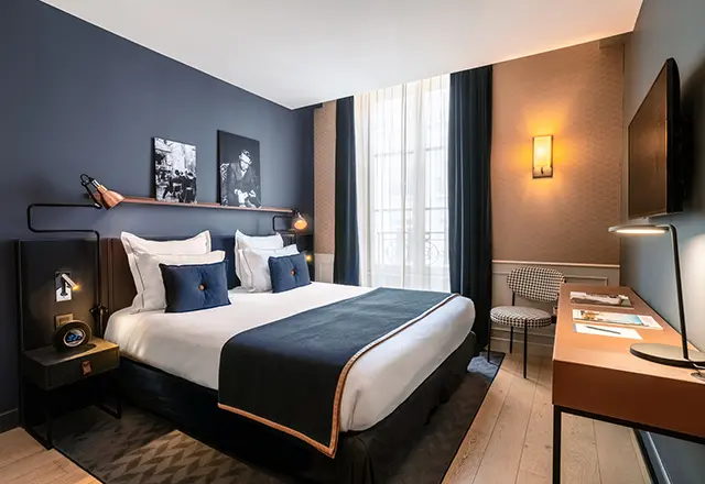 chambre hôtel square louvois paris