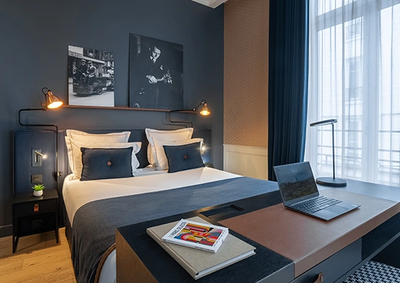 Chambre familiale hôtel Square Louvois Paris