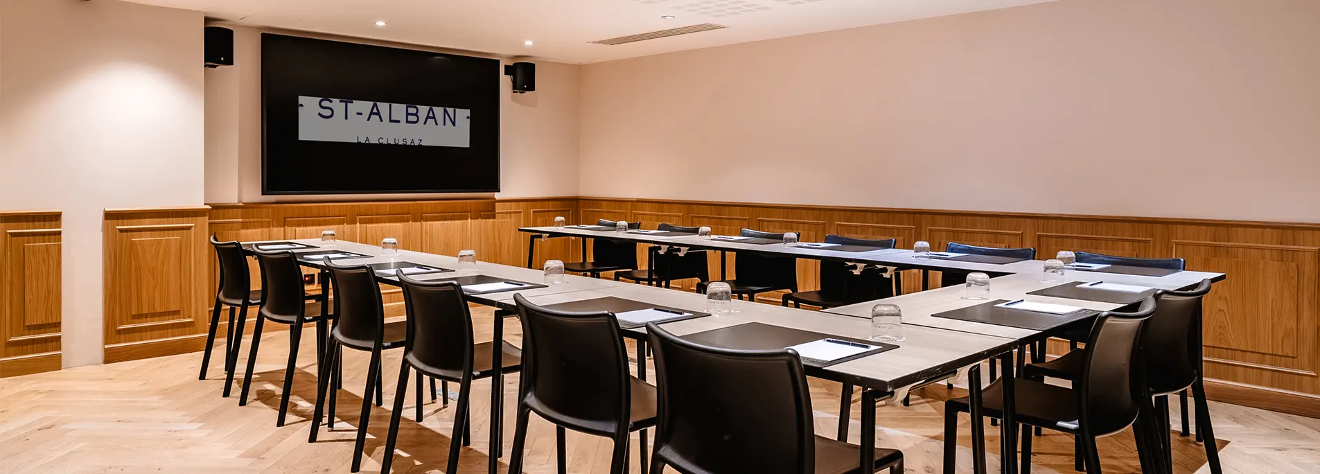 SAlle de séminaire hôtel St-Alban à La Clusaz