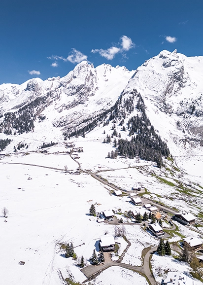 La Clusaz sous la neige