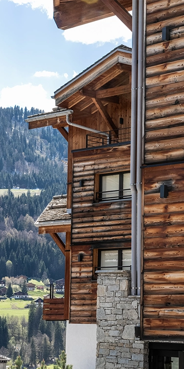Facade of Hotel St-Alban La Clusaz