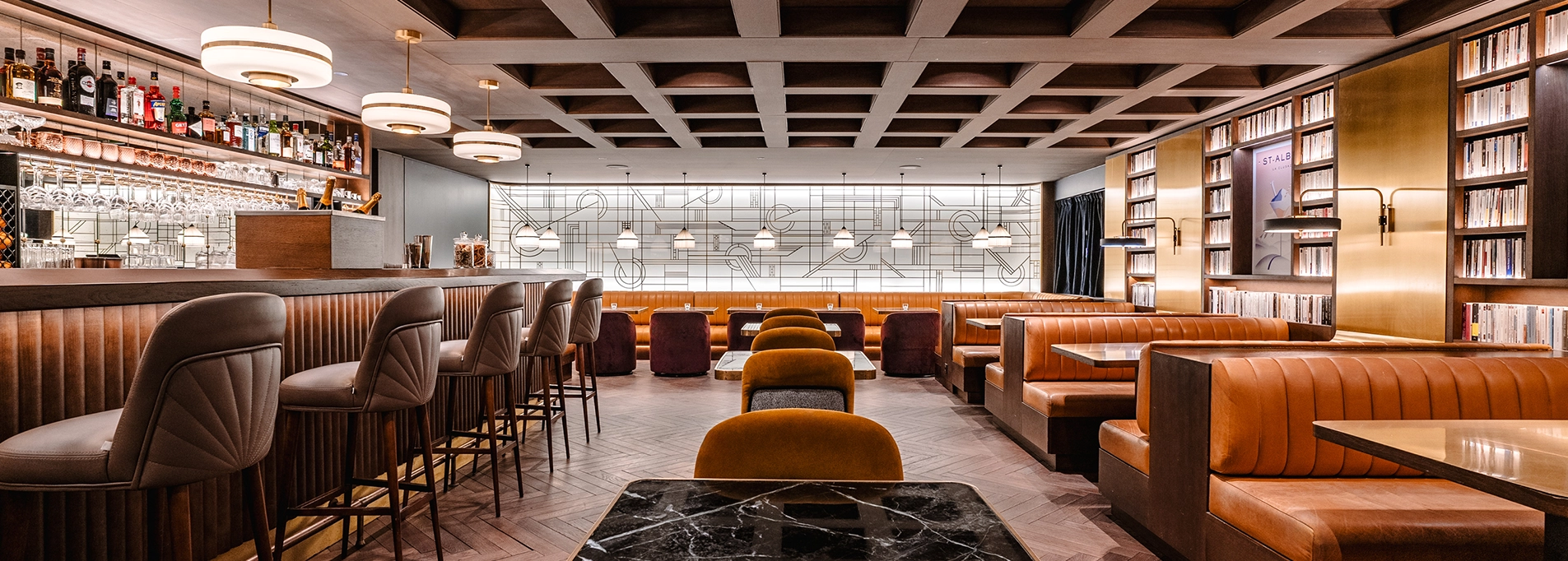 St-Alban bar in La Clusaz