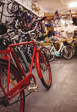 Local à vélo au st-alban