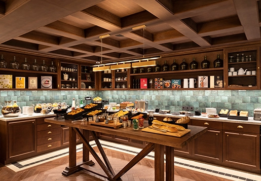 Buffet petit déjeuner au st-alban à la clusaz